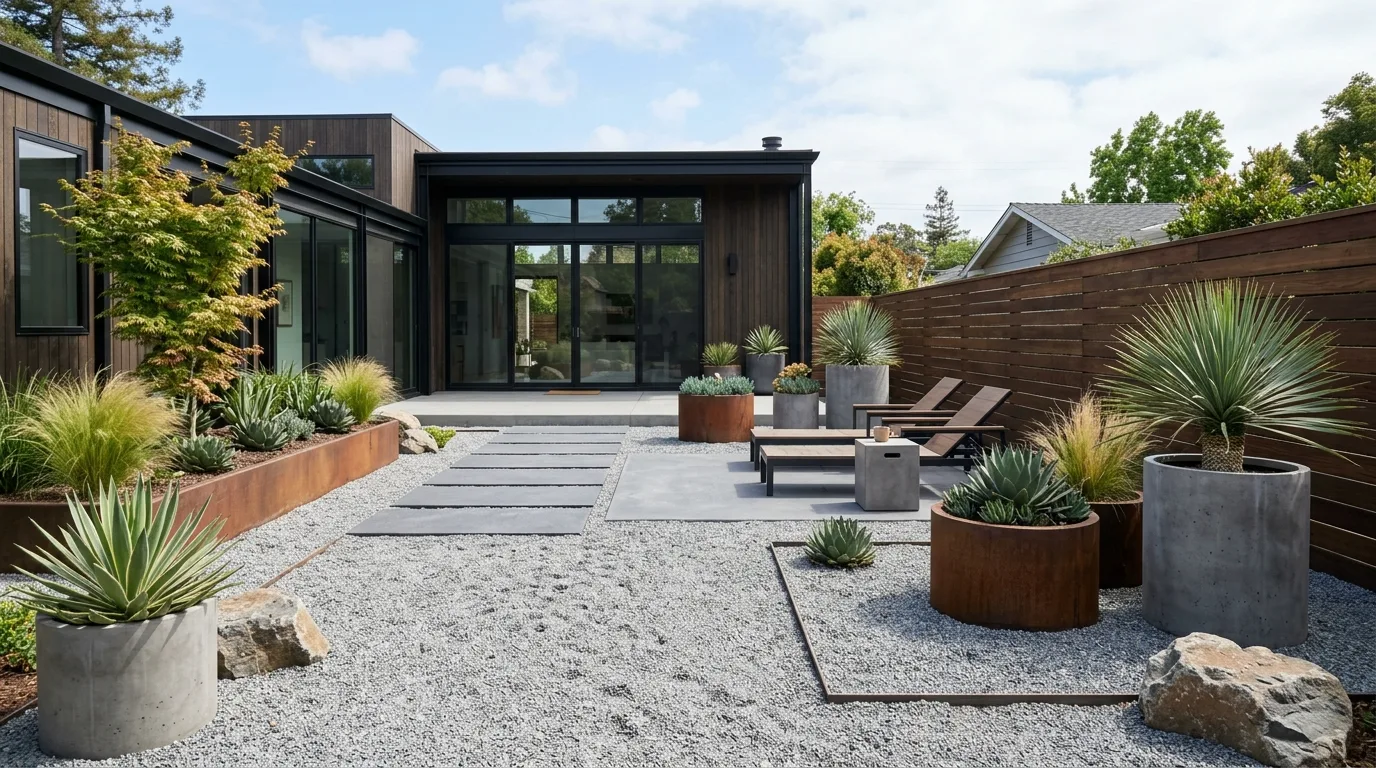 Shaded Backyard Retreat Design